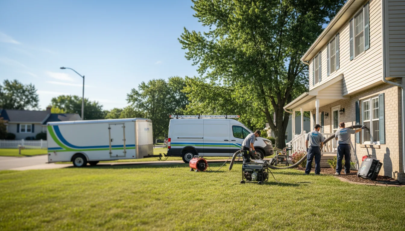 Flooded Basement Restoration And Cleanup With Repair in Johnstown, NE near me